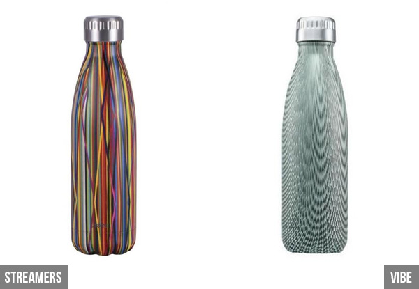Avanti Stainless Steel Vacuum Twin Wall Insulated Bottle 500ml - 11 Styles Available
