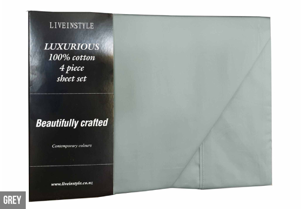 Luxury Cotton Sheet Set - Options for 500 Thread Count or 1000Thread Count