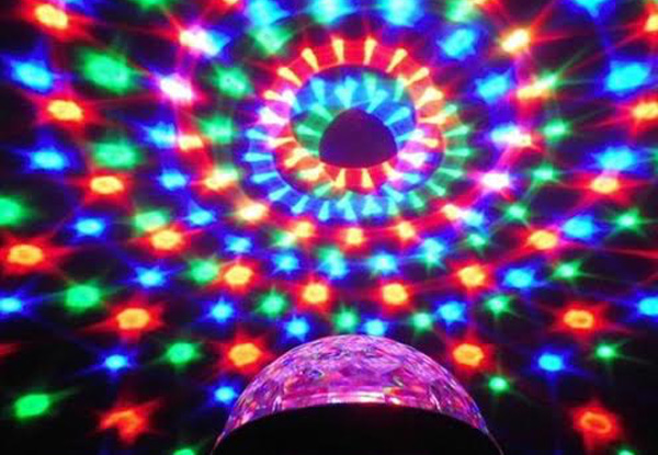 USB Rotating Kaleidoscope Light