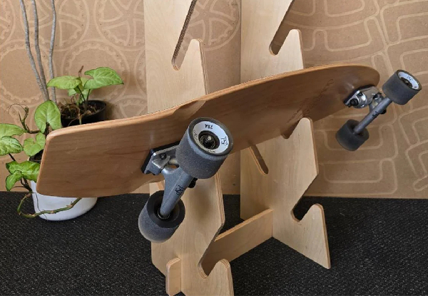 Double$down Four-Board Skateboard Rack