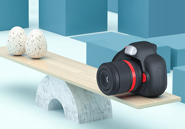 Mini SLR Children’s Toy Camera with LED - Three Colours Available