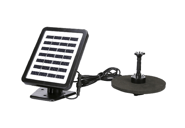 7V Solar-Powered LED Light Water Pump with Built-In Battery