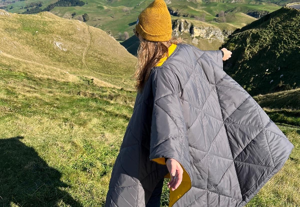 Chillmode Cosy & Portable Wearable Travel Blanket - Two Colours Available