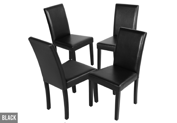 Set of Four Dining Room Chairs - Two Colours Available