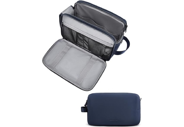 Travel Toiletry Organiser Bag - Four Colours Available