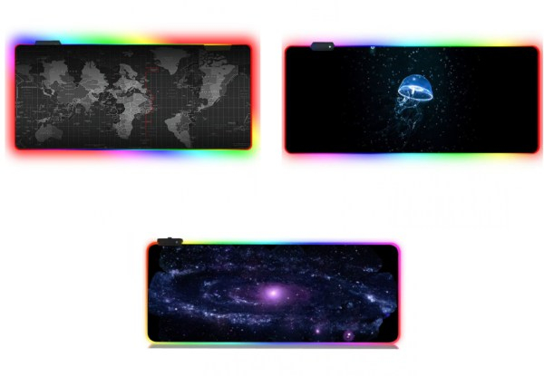 LED Mouse Pad -  Four Styles Available
