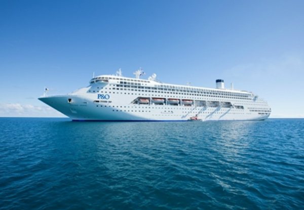 Queensland Escape - Four-Night Comedy Cruise from Auckland to Queensland on the P&O Pacific Jewel for Two People incl. On-Board Accommodation, All Meals & Entertainment & Return Airfare to Auckland (from $699p/p)