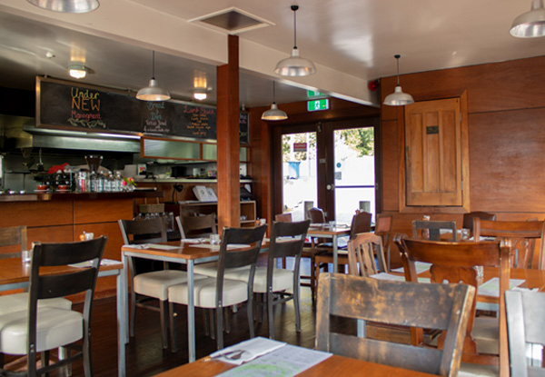 $40 Food & Drinks Voucher for Lunch for Two People