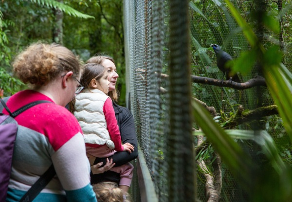 Pūkaha National Wildlife Centre Self-Guided Entry Ticket - Options for a Child, Adult, Family Pass, or a Concession Pass