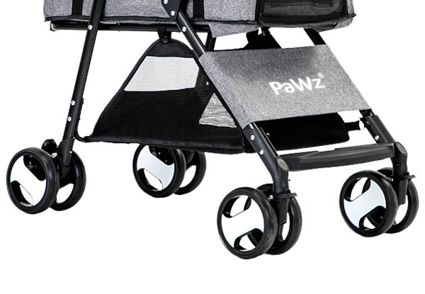 PaWz Foldable Large Pet Stroller - Two Colours Available