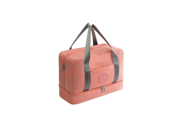 Travel Bag with Shoe Storage - Five Colours Available & Option for Two-Pack