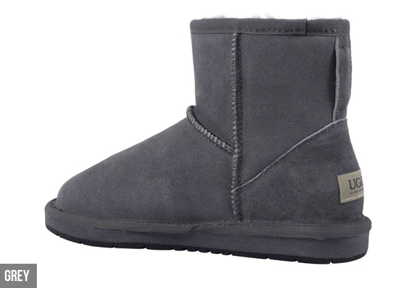 Auzland Unisex Classic Water-Resistant Mini UGG Boots - Three Colours Available
