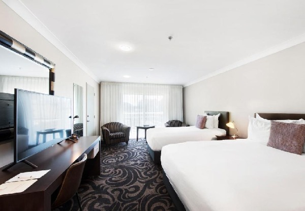 Four-Star New Plymouth Waterfront Stay for Two People in a Superior Room incl. a $30 Food & Beverage Credit, Daily Cooked Breakfast,  WiFi, & Late Checkout at Millennium Hotel New Plymouth Waterfront - Option for Three-Nights