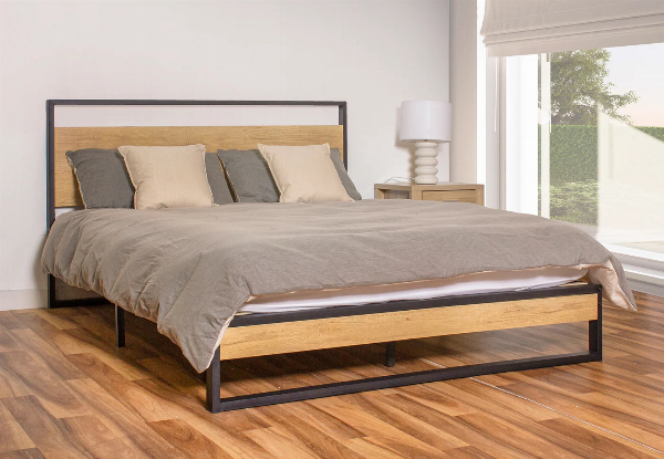 Whistler Metal Bed Frame - Available in Two Sizes