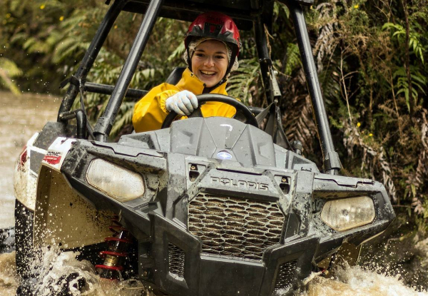 One-Hour Single West Coast Enchanted Rainforest 4WD Buggy Experience for One Person - Single & Double Buggy Options Available for up to Six People