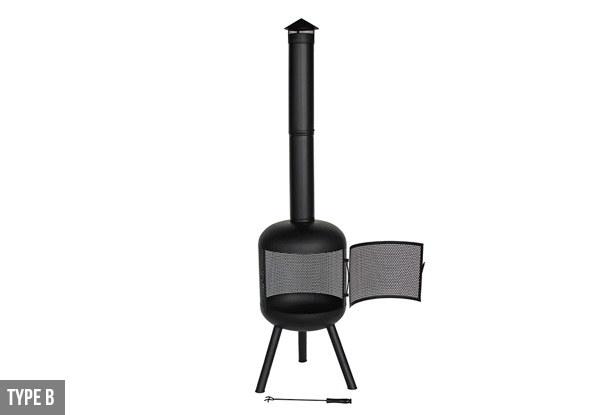 Iron Garden Chiminea - Two Styles Available