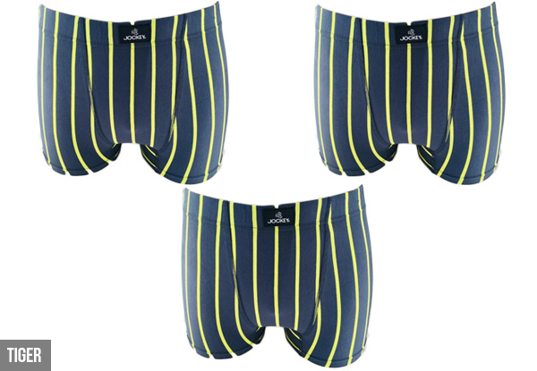 Three-Pack of Jockey Trunks - Seven Styles Available