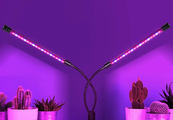 Two-Tube LED Plant Grow Light