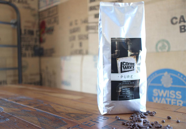 1Kg of Organic Low Caffeine Coffee - Options for Plunger Grind, Espresso & Whole Beans