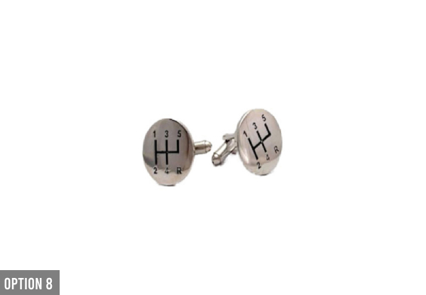 Cufflinks Range - Nine Options Available