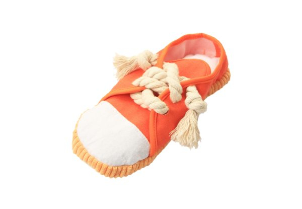 Two-Pack Sneaker Dog Chew Toy - Four Colour Options Available