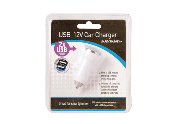 12V Twin USB Car Charger