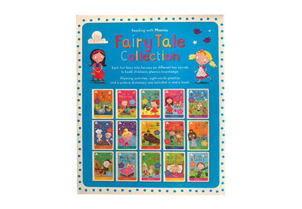 15-Book Reading with Phonics Fairy Tale Collection