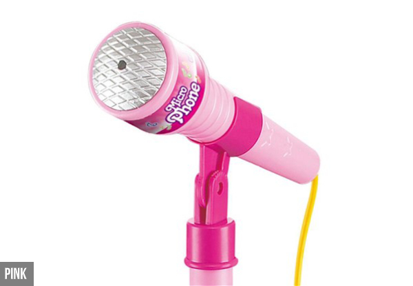 Microphone Toy with Light Effect - Available in Two Colours