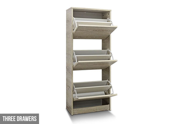 Enkel Shoe Cabinet - Two Styles Available