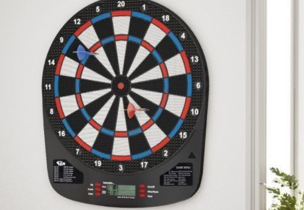 13.5-Inch 32 Games Electronic Dartboard