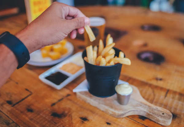 Any Two Burger Meals of Your Choice with Fries