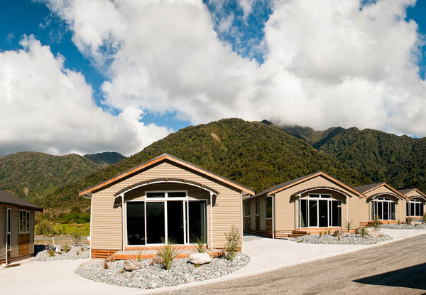 One-Night Franz Josef Alpine Retreat Stay for up to Four People incl. Continental Breakfast - Option for Three Nights