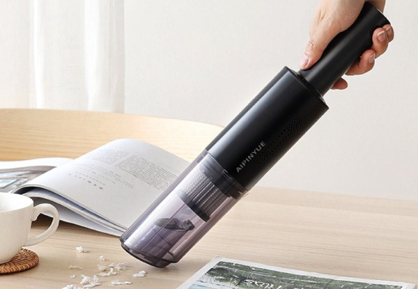 Portable Handheld Cordless Car Vacuum Cleaner - Two Colours Available