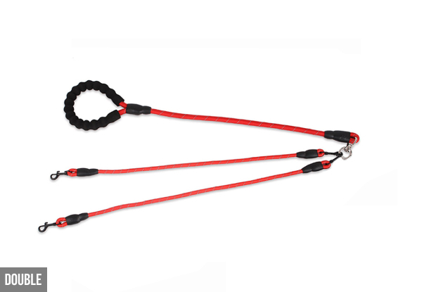 Split Pet Lead - Two Options & Two Colours Available