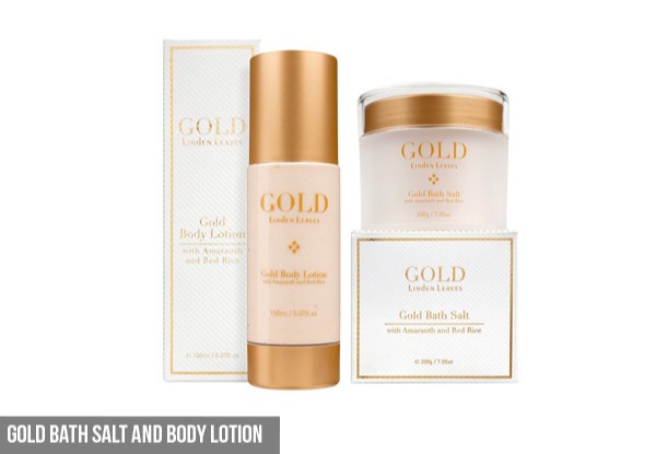 Linden Leaves Gold Skincare Range - Nine Options Available