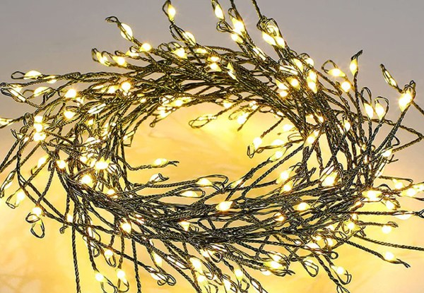 LED Fairy String Lights with Eight-Modes - Available in Three Sizes & Option for Two-Pack