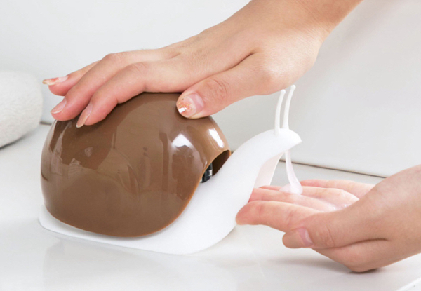 Snail-Shaped Soap Dispenser - Three Colours Available & Option for Two with Free Delivery