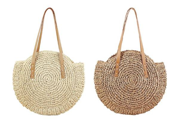 Women's Straw Bag - Two Colours Available