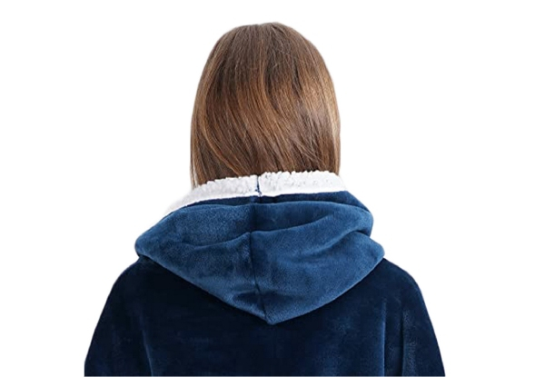 Unisex Sherpa Blanket Hoodie - Four Colours Available