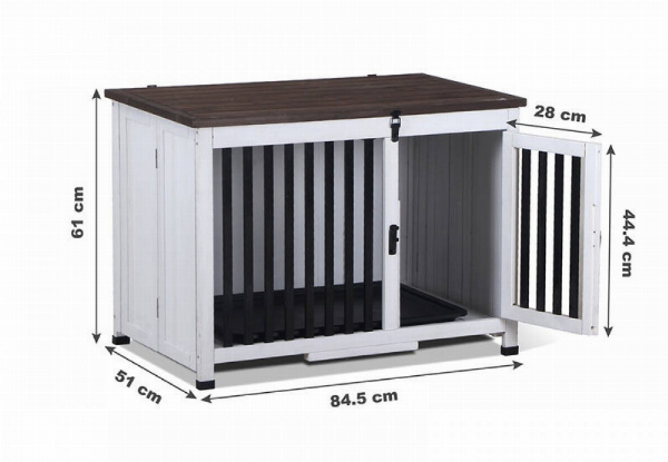 Portable Wooden Pet Dog Kennel