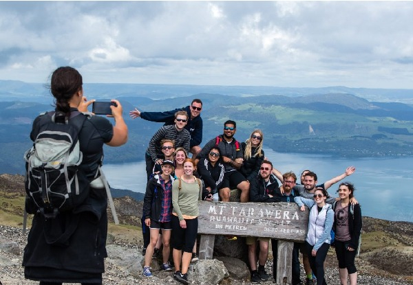 4.5 Hour Mount Tarawera Guided Walk - Options for up to Six People