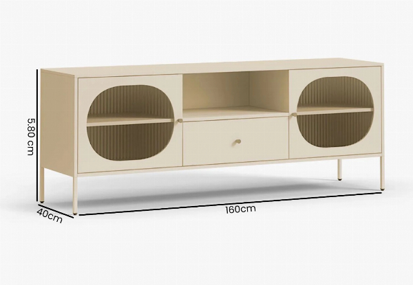 Lonna Steel TV Entertainment Unit Range - Two Options Available