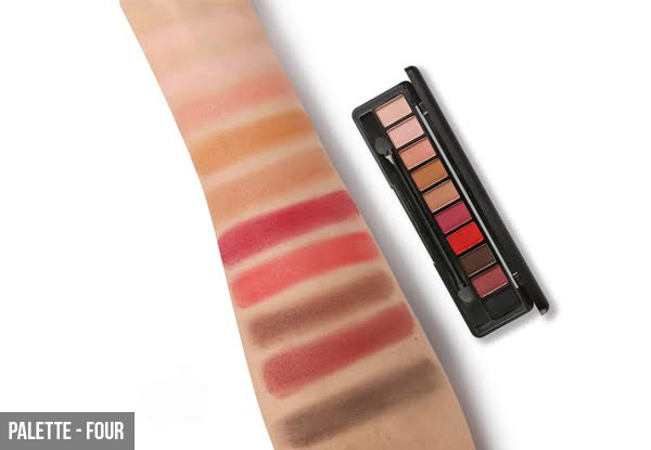 Shimmer & Matte Eyeshadow Palette - Four Styles Available