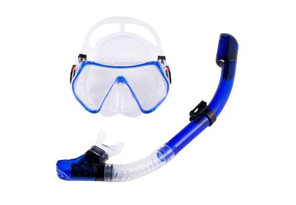 Southern Dolphin Adult Silicone Mask & Snorkel Set - Five Colours Available