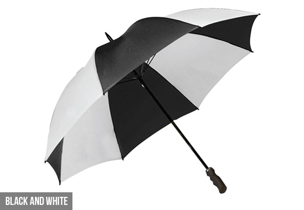 Fibreglass Shaft Windproof Umbrella - Five Colours Available