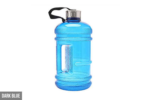 Extra Large 2.2L Drink Bottle - Six Colours Available with Free Delivery