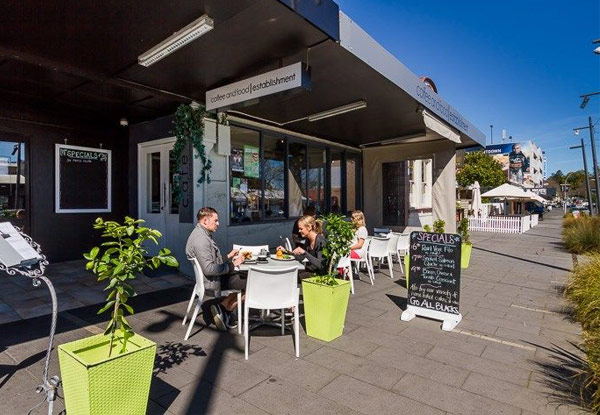 $30 Coffee & Food Establishment Cafe Voucher - Valid Seven Days a Week