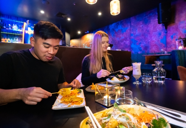 Three-Course Dinner for Two People at Taste Asian Fusion - Options for up to Four People