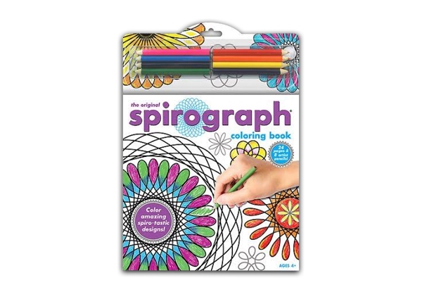 Spirograph Colouring Book