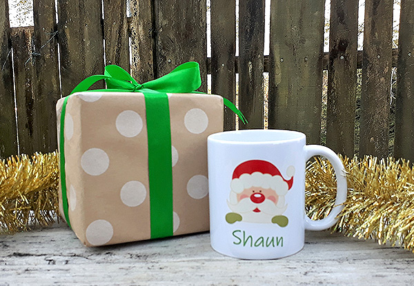 Personalised Christmas Mug - Four Styles Available